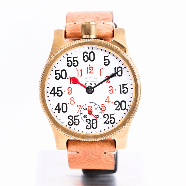 The Chicago Railroad 002 (49mm) Watch Front