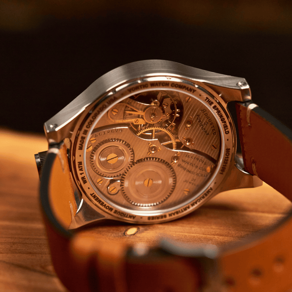 The Springfield 091 (45mm) Watch Back