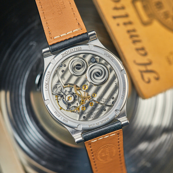The Lancaster 103 (47mm) Watch Back