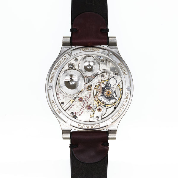 The Boston Railroad 029 (51mm) Watch Back