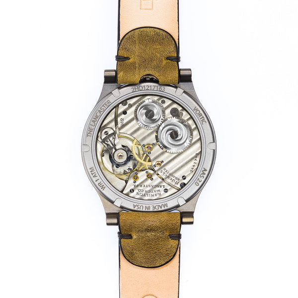 The Lancaster 163 (47mm) Watch Back