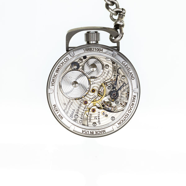 The Cleveland Railroad 004 (51mm) Watch Back