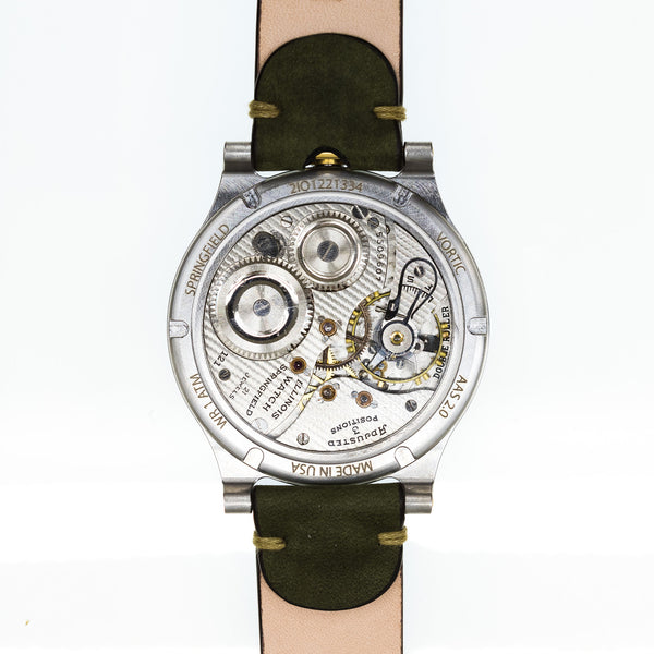 The Springfield 334 (47mm) Watch Back