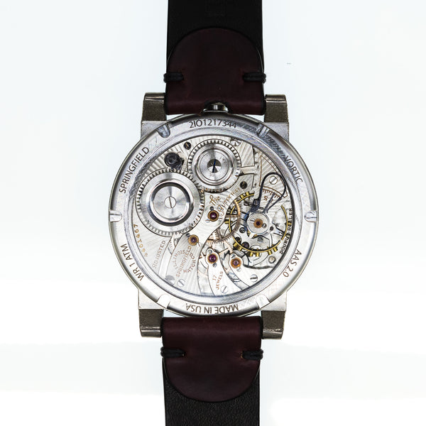 The Springfield 344 (47mm) Watch Back